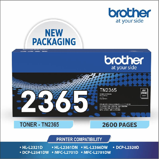 Brother TN-2365 Original Toner Mono Black